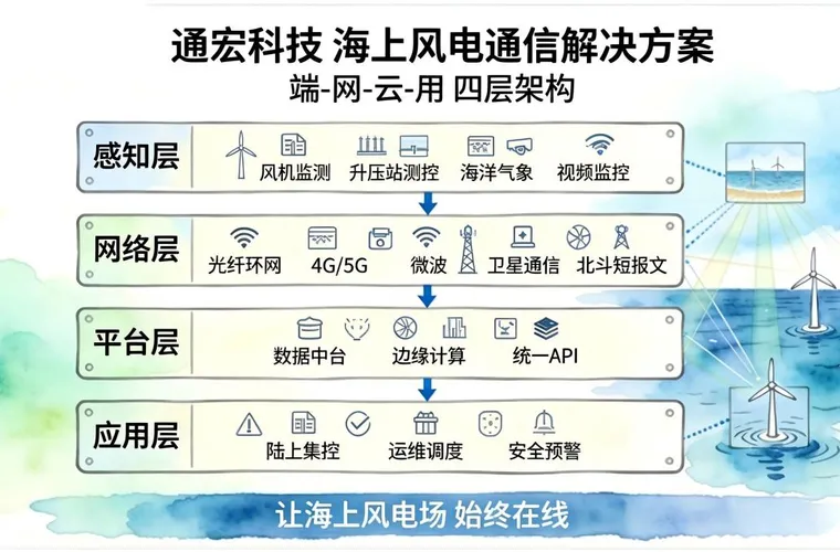 通宏智慧工厂和海上风电业务